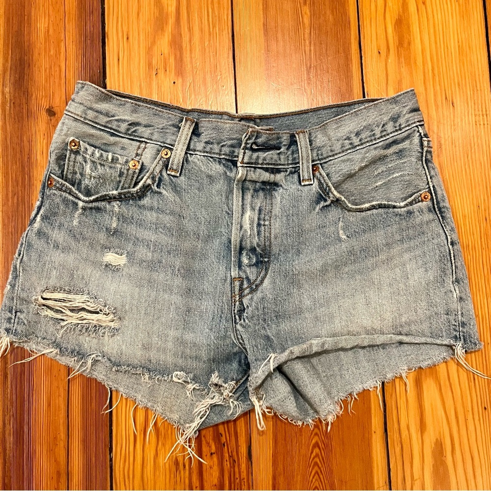 Levi 501 denim shorts